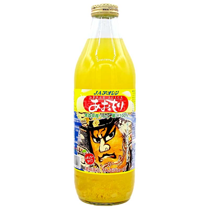 JA青森農協 青森蘋果100%果汁 1000ml睡魔瓶裝