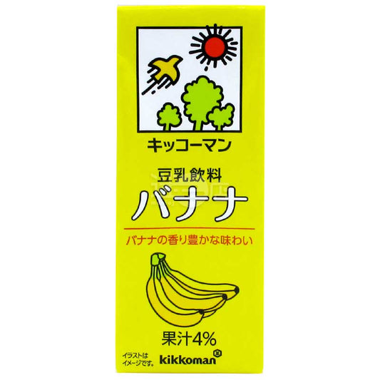 キッコーマン 豆乳飲料 バナナ味