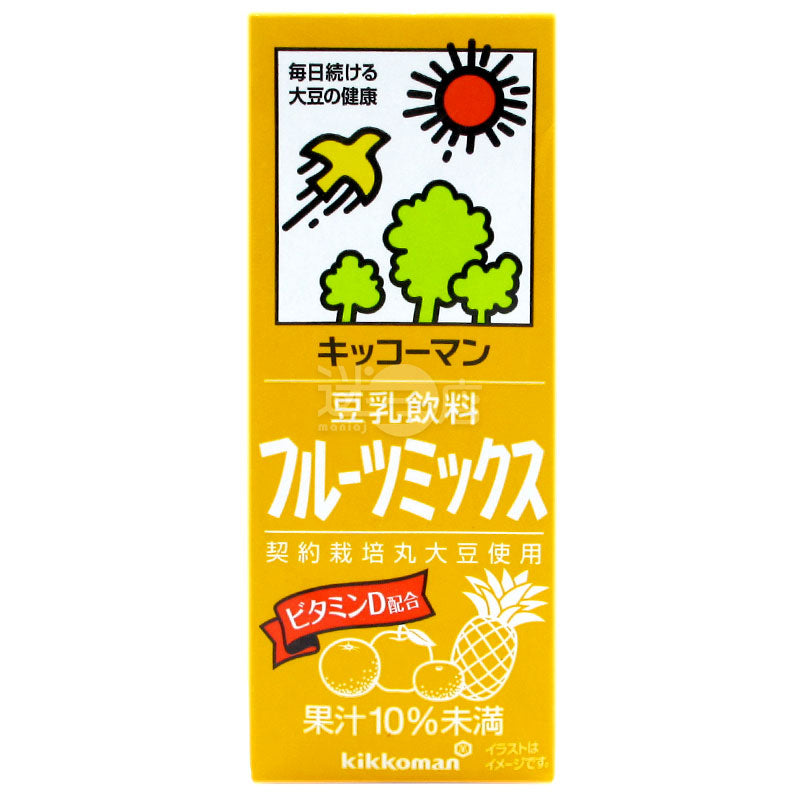 kikkoman 豆乳飲品 雜果味