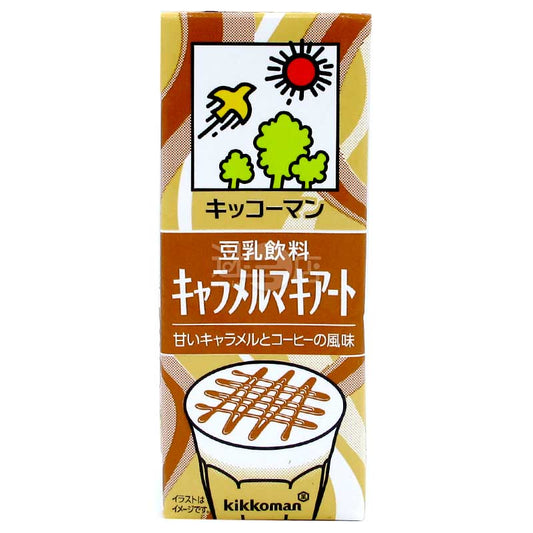 kikkoman 豆乳飲品 焦糖咖啡味