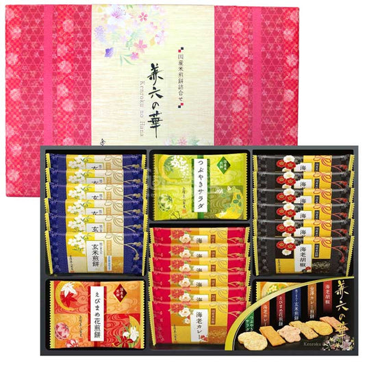 金澤兼六製菓 兼六之華 日本米煎餅禮盒 (KRN-15R)
