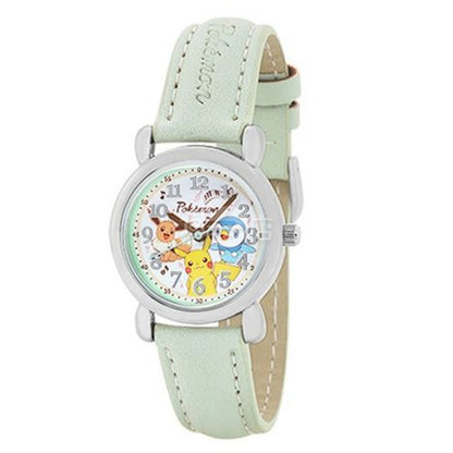 Pokemon 寶可夢 Junior手錶 淺綠色錶帶
