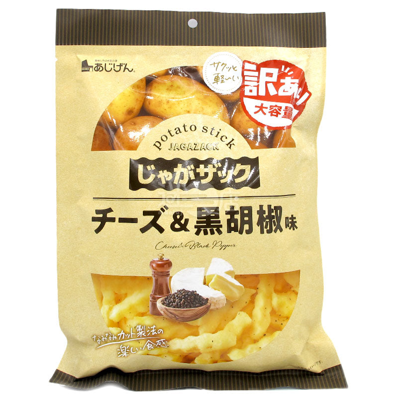 芝士黑胡椒味波浪薯條 形狀瑕疵品大包超值裝