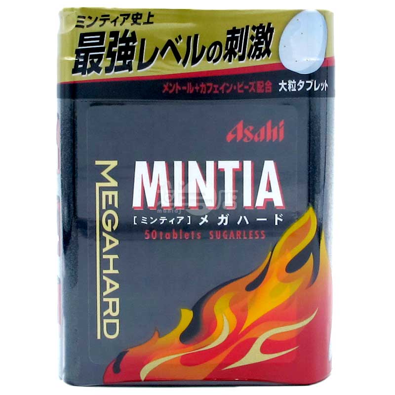 MINTIA Megahard 史上最強刺激 無糖大粒薄荷糖