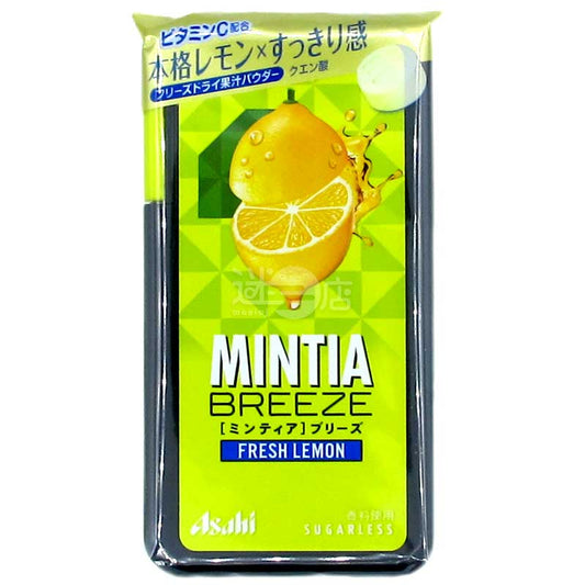 MINTIA BREEZE 檸檬味無糖大粒清涼糖