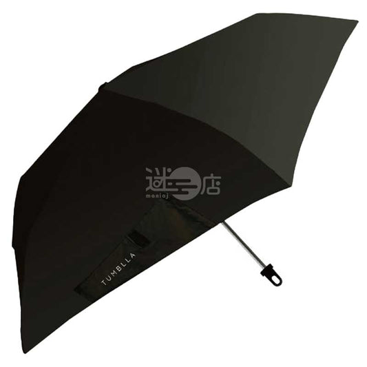 中谷Tumbler晴雨兩用防UV輕便縮骨遮/摺疊傘/折疊雨傘附水樽型收納盒 黑色