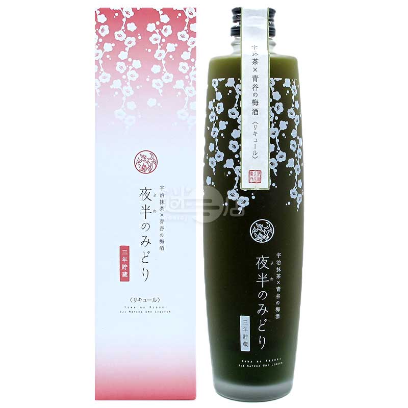 伊藤久右衛門 宇治抹茶×青谷之梅酒 夜半之綠 500ml