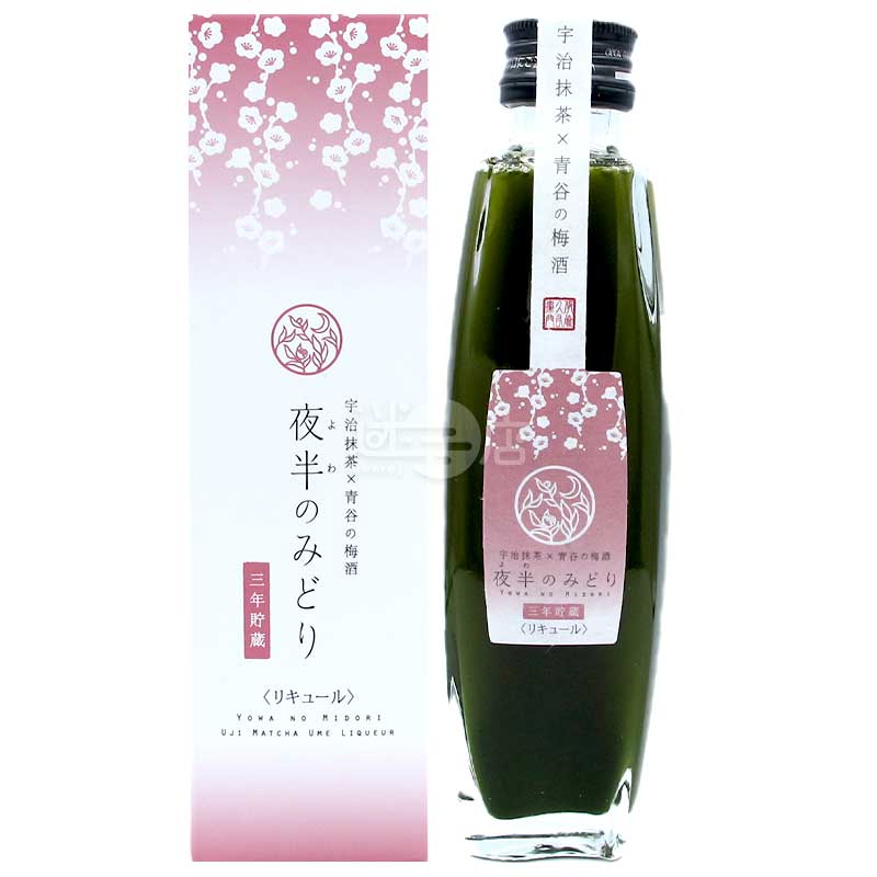 伊藤久右衛門 宇治抹茶×青谷之梅酒 夜半之綠 200ml