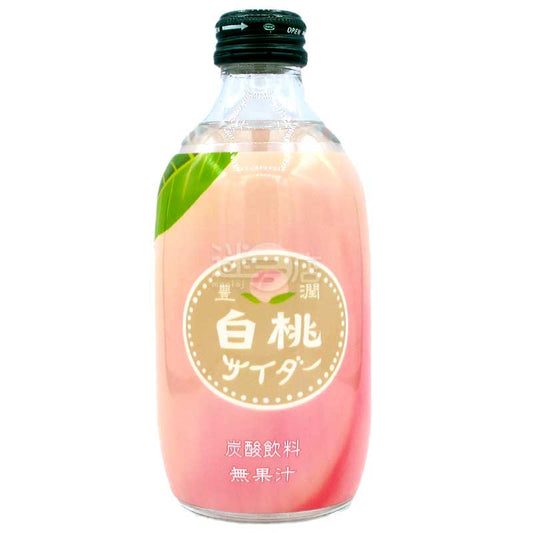 豐潤白桃味汽水 300ml