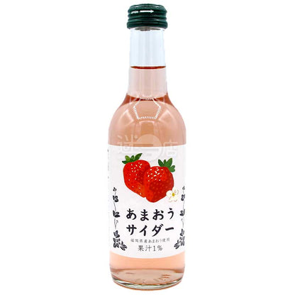 甜王草莓梳打 245ml瓶裝