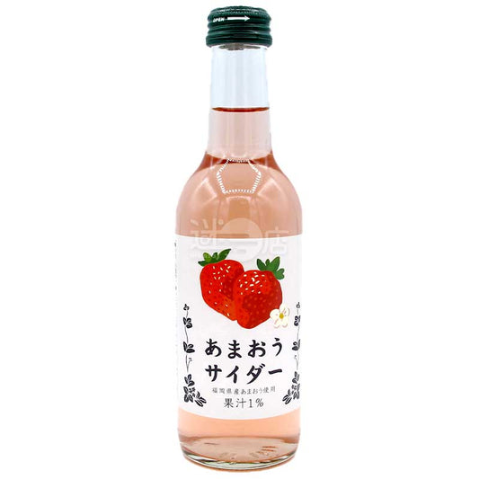 甜王草莓梳打 245ml瓶裝