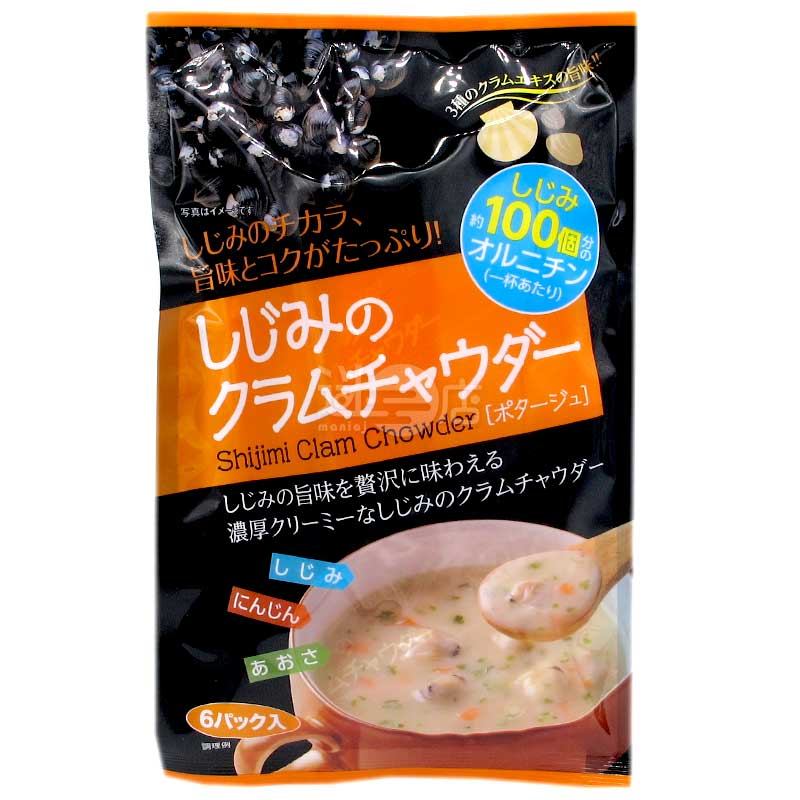 Tono 豪華花蜆即食周打濃湯 6包裝