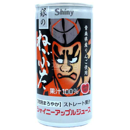 Shiny 銀之睡魔 青森蘋果100%純果汁 195g罐裝