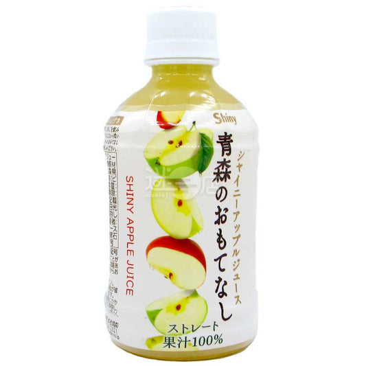 Shiny 青森蘋果100%純果汁 280ml膠樽裝