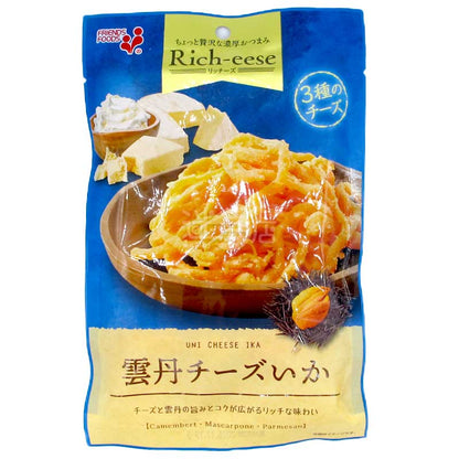 Rich-eese使用3種芝士的濃醇海膽芝士魷魚