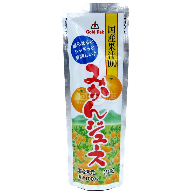 日本蜜柑袋裝果汁飲品 DIY自製雪葩