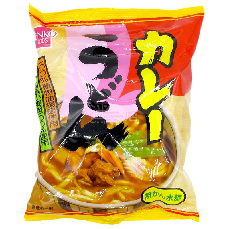 天然調味咖喱無鹼水烏冬 袋裝