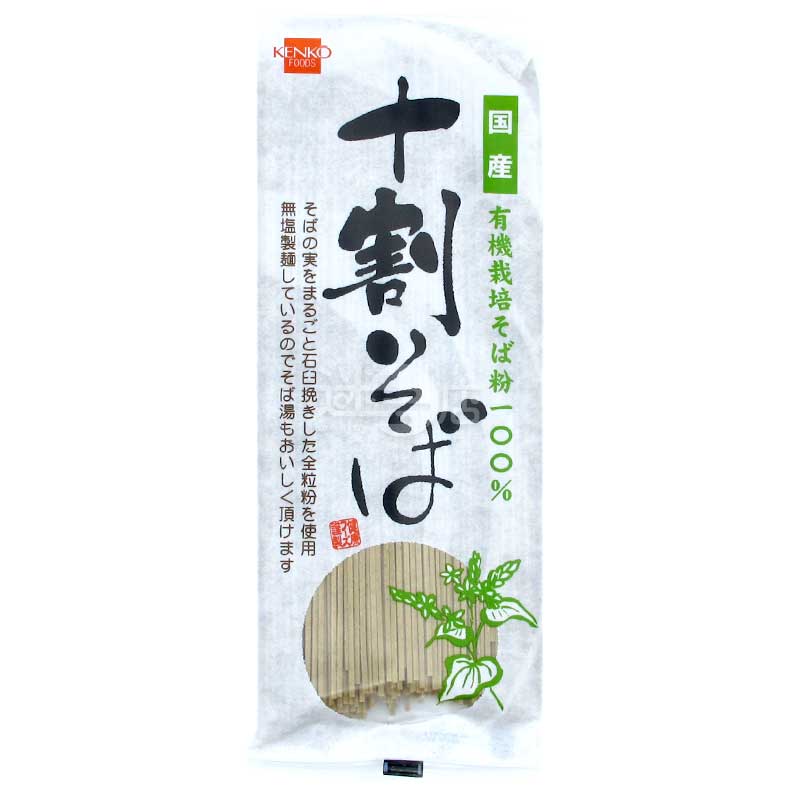 100%日本有機石磨蕎麥 十割蕎麥麵