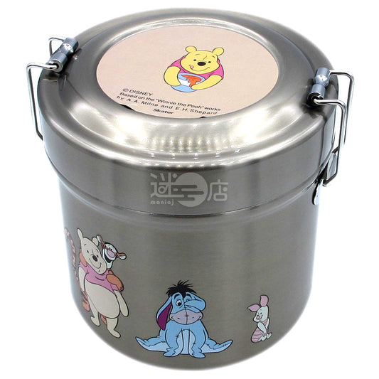 小熊維尼 抗菌真空不銹鋼飯盒 600ml