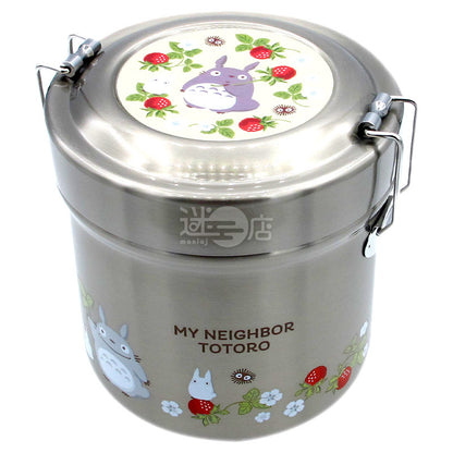 となりのトトロ 抗菌真空ステンレス弁当箱 600ml
