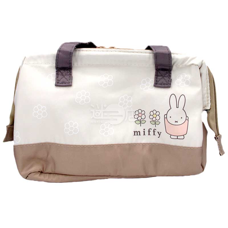 時尚可愛大開口寬底保溫保冷午餐袋便當袋小手提袋 miffy款