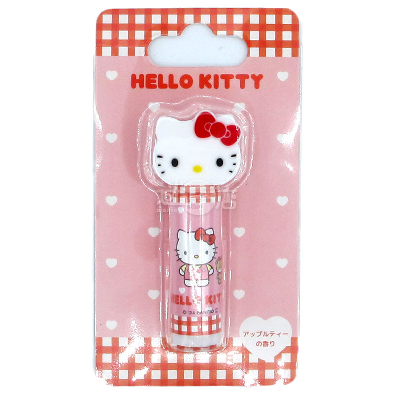 Sanrio 可愛公仔乳木果油潤唇膏 蘋果茶香味 Hello Kitty