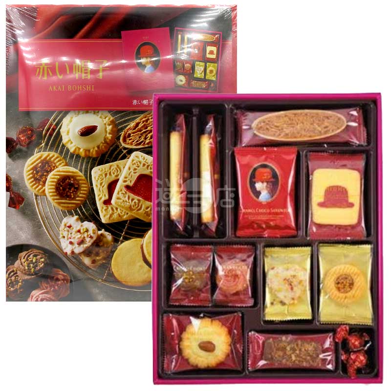 紅帽子 PINK 雜錦曲奇朱古力禮盒 (11款31個 紙盒裝)