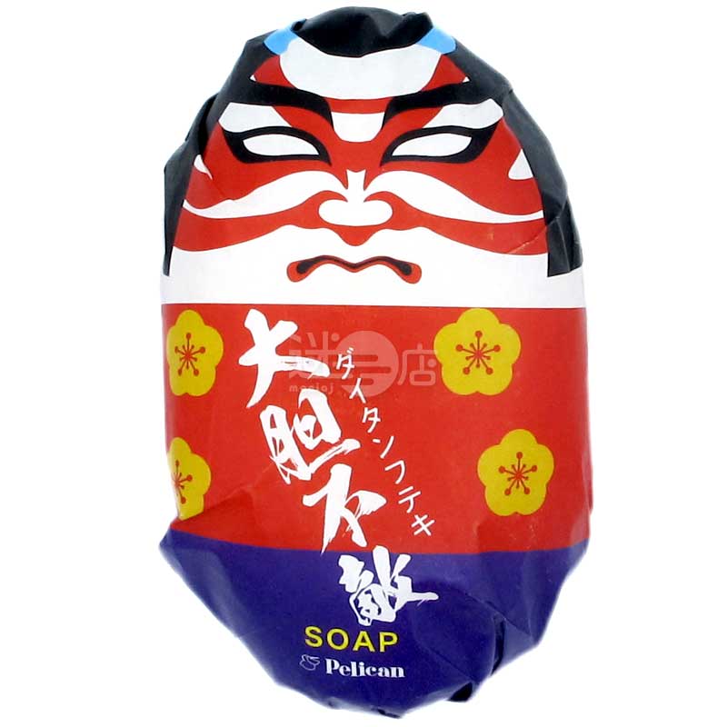 日本製特色綠茶香氛皂 大胆不敵歌舞伎款