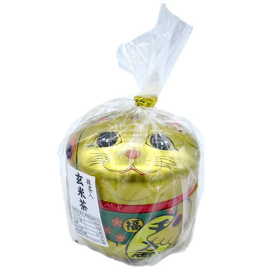 抹茶玄米茶 金色/白色招財貓款罐裝