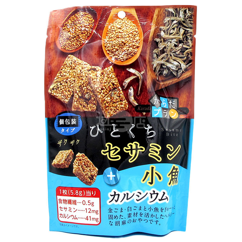 一口芝麻小魚乾