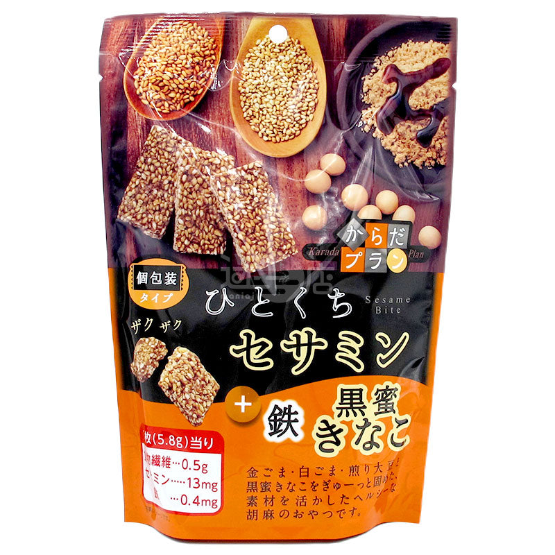 芝麻黑蜜黃豆粉補鐵零食