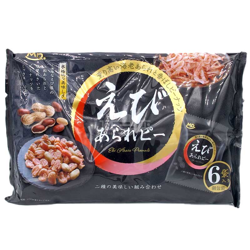 濃厚蝦味米果配香炸花生