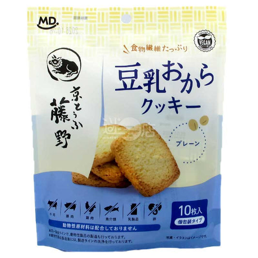 VEGAN 京豆腐藤野豆乳豆渣高纖曲奇 原味