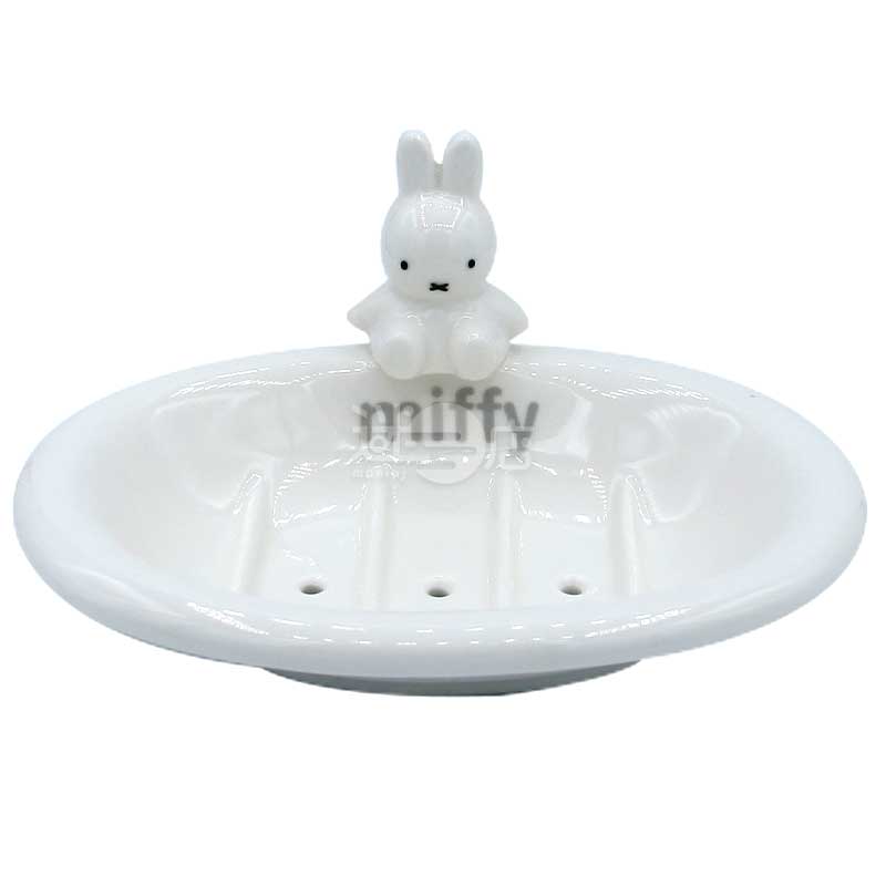 miffy 可愛瓷質帶排水孔番梘肥皂碟肥皂架