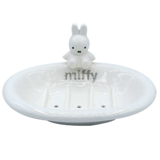 miffy 可愛瓷質帶排水孔番梘肥皂碟肥皂架