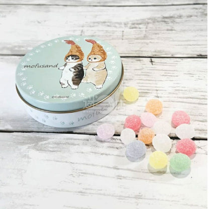 mofusand 炸蝦貓貓 精美罐裝彩色糖果(特價)