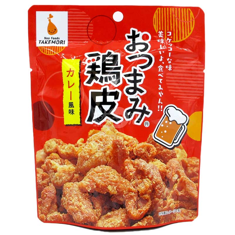 酥脆炸日本雞皮 咖喱味