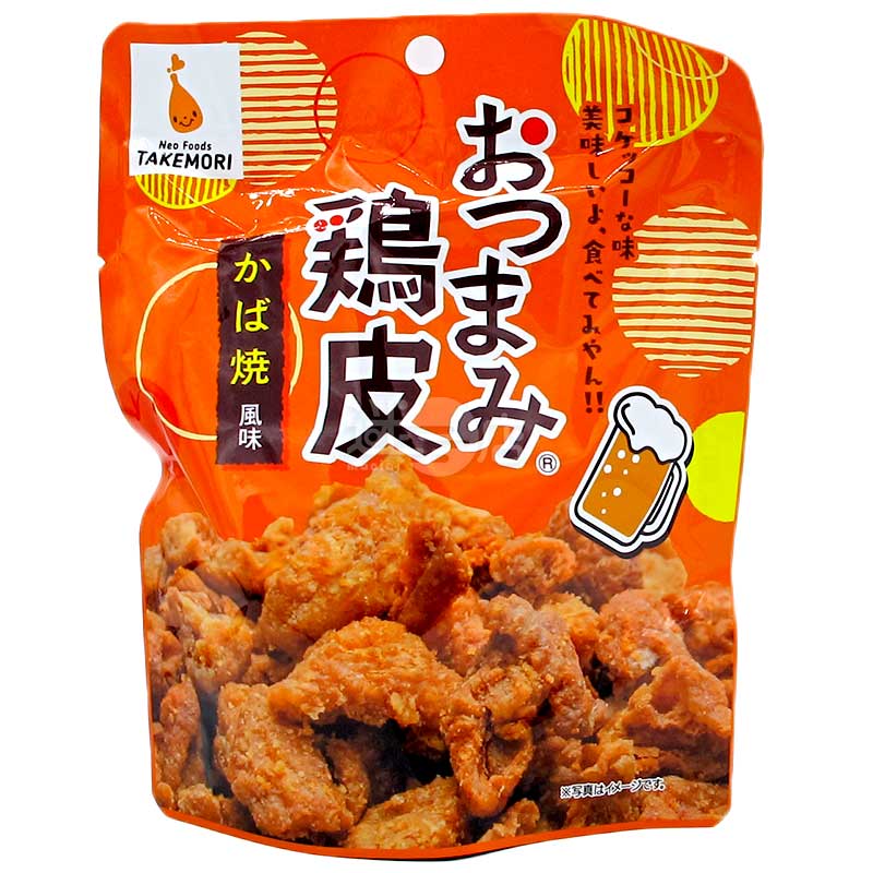 酥脆炸日本雞皮 蒲燒味