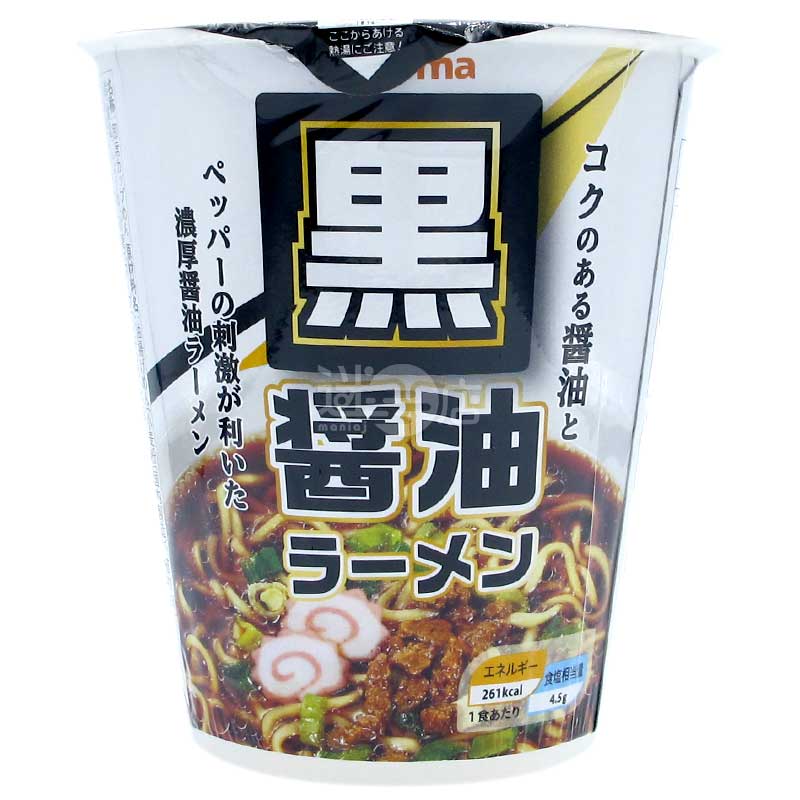 胡椒香濃厚黑醬油拉麵