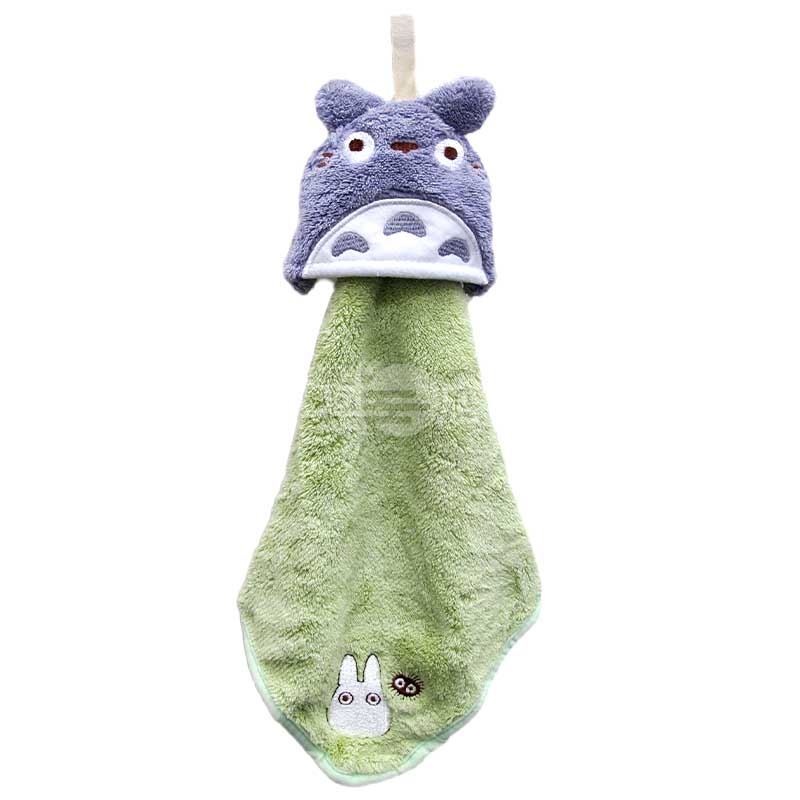 龍貓 Totoro 附掛繩收納式毛巾抹手巾
