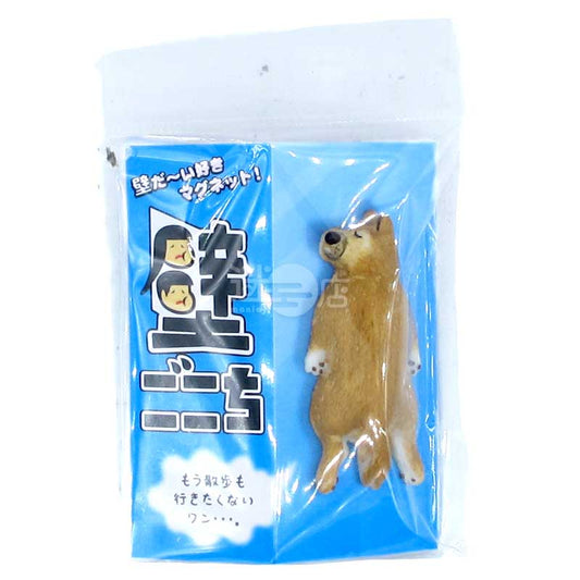 超喜歡牆壁的磁鐵冰箱貼磁石貼 日本製 柴犬款