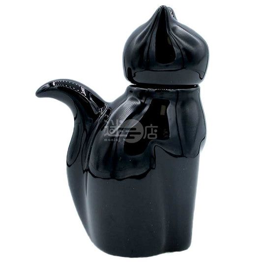 可愛貓貓造型醬油樽/醬油壺/調味料容器 L Size 黑色