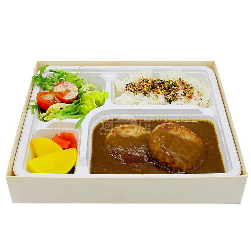 (KSD15)咖喱芝士漢堡扒便當