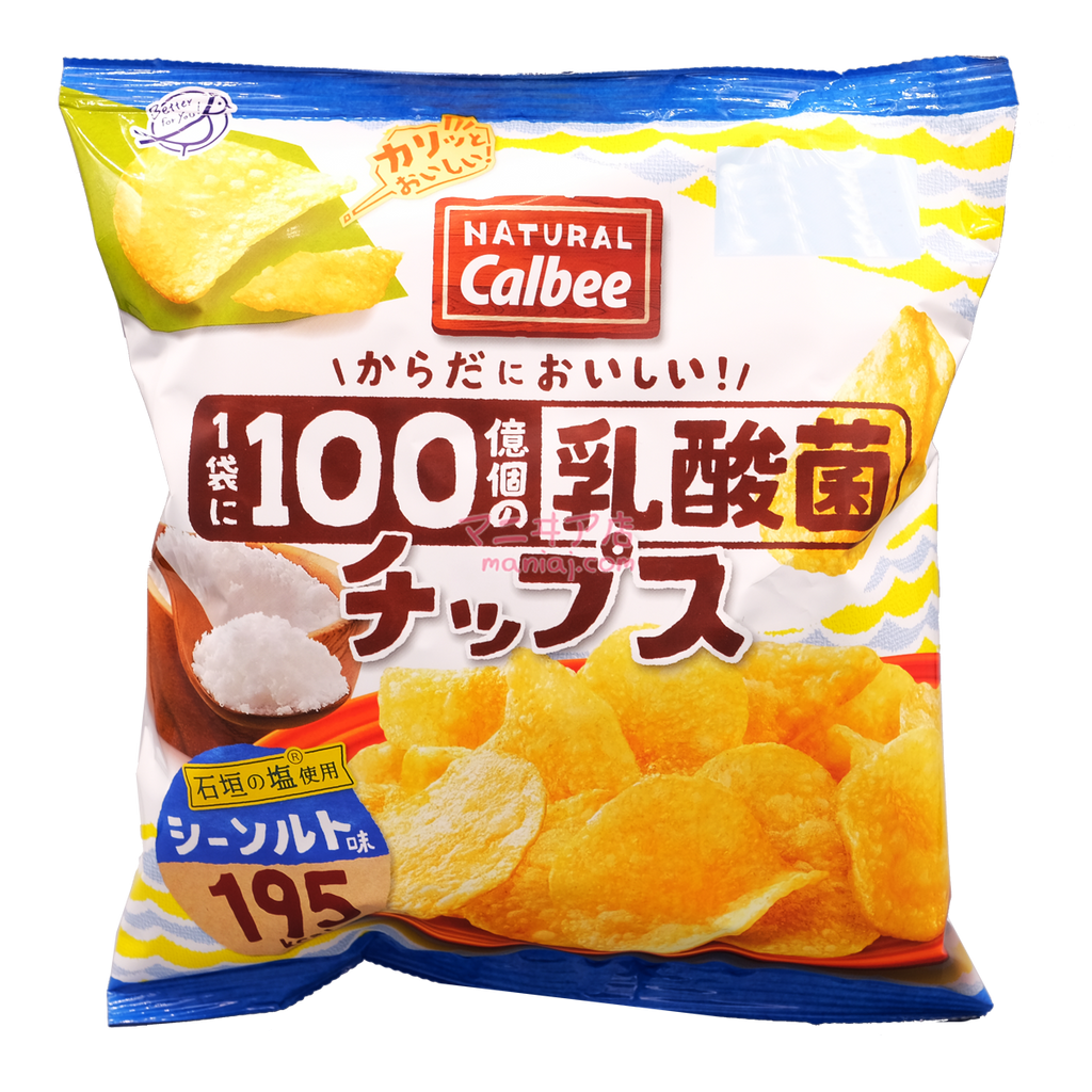 NATURAL Calbee Lactic Acid Bacteria Sea Salt Potato Chips – 迷日店 maniaj.com