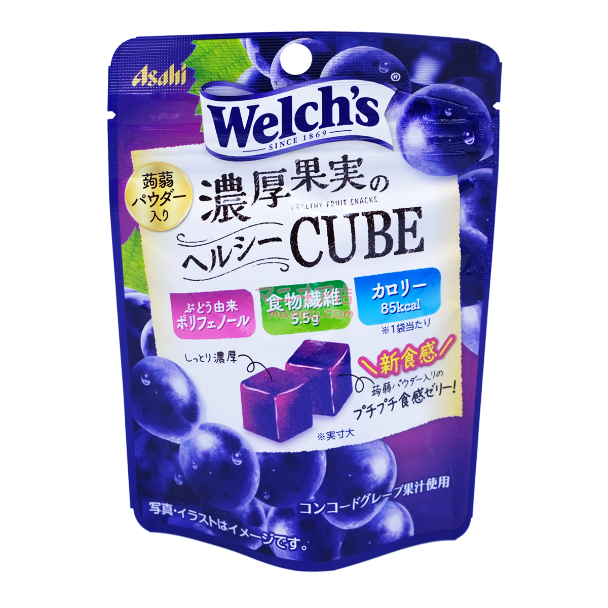 Welch's濃厚果實健康CUBE啫喱軟糖