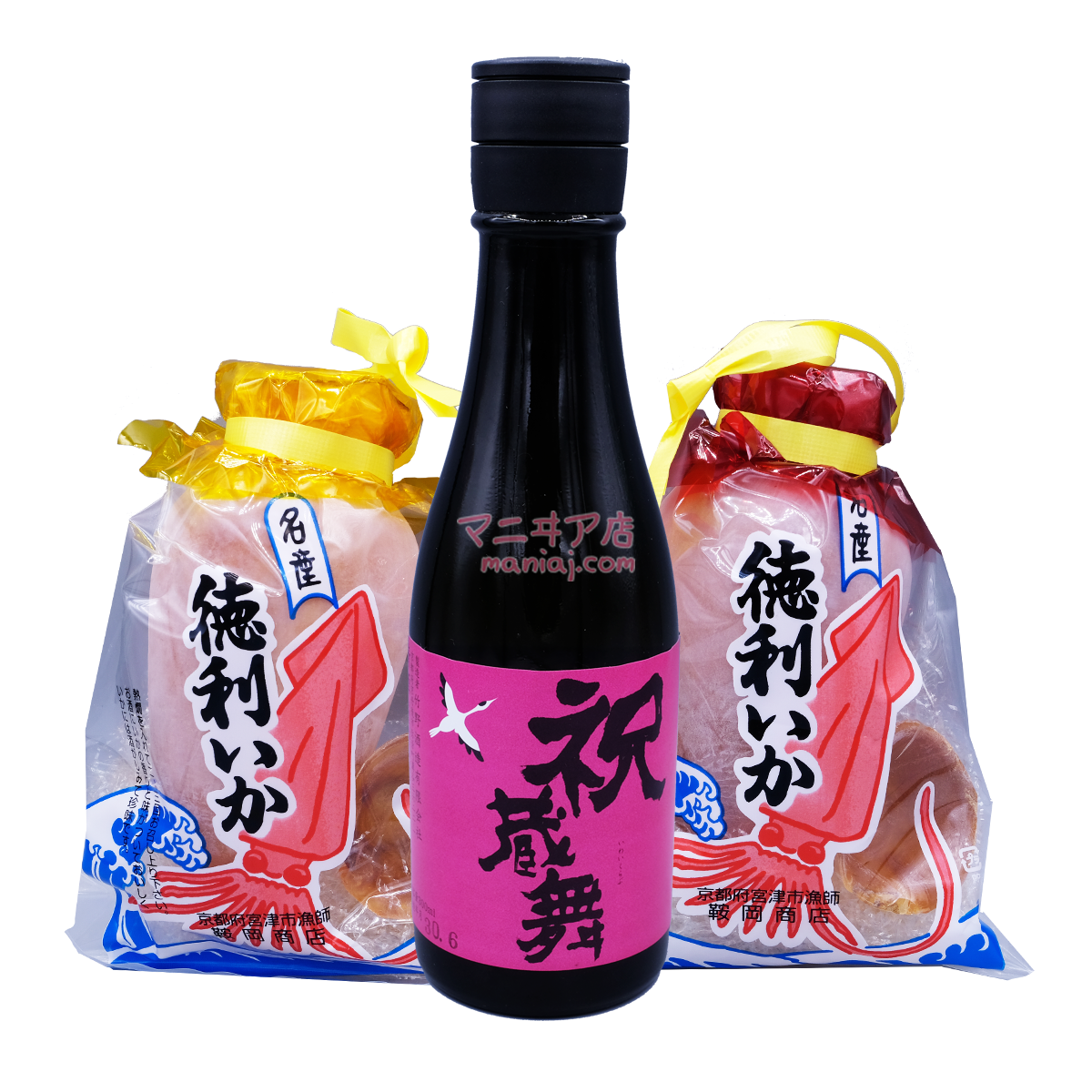 京都地酒和德利魷魚套裝 (預購)