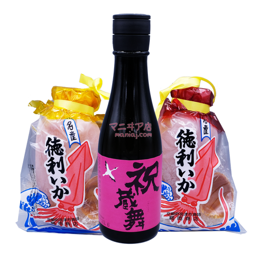 京都地酒和德利魷魚套裝 (預購)
