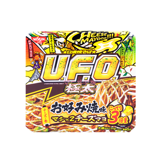 U.F.O.極粗御好燒味芝士蛋黃醬撈麵