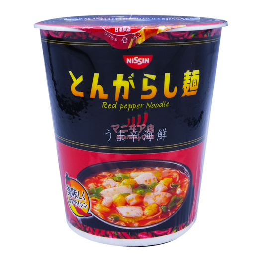Chili Noodles Delicious Spicy Seafood Flavor