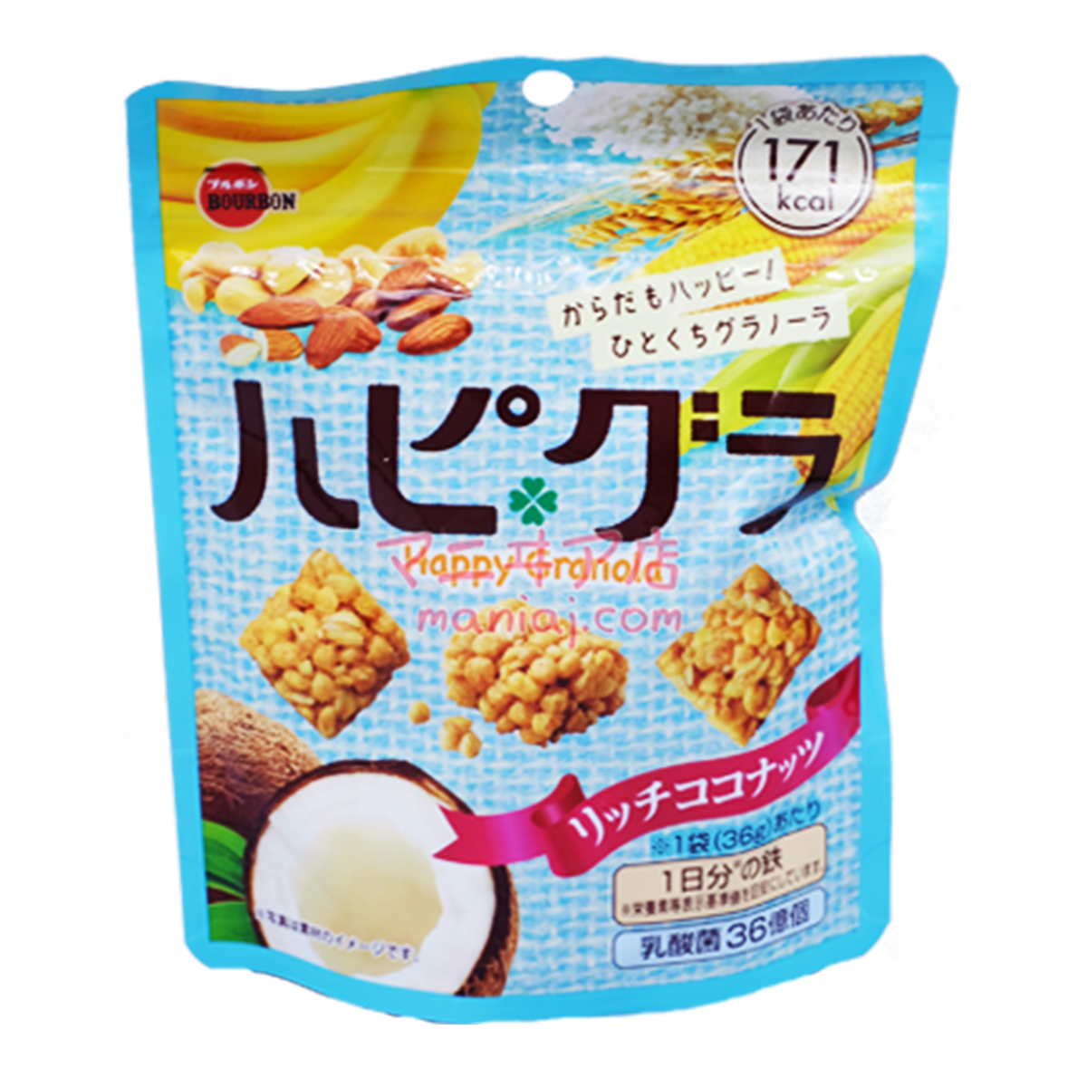 Happy Granola 椰子味穀麥餅